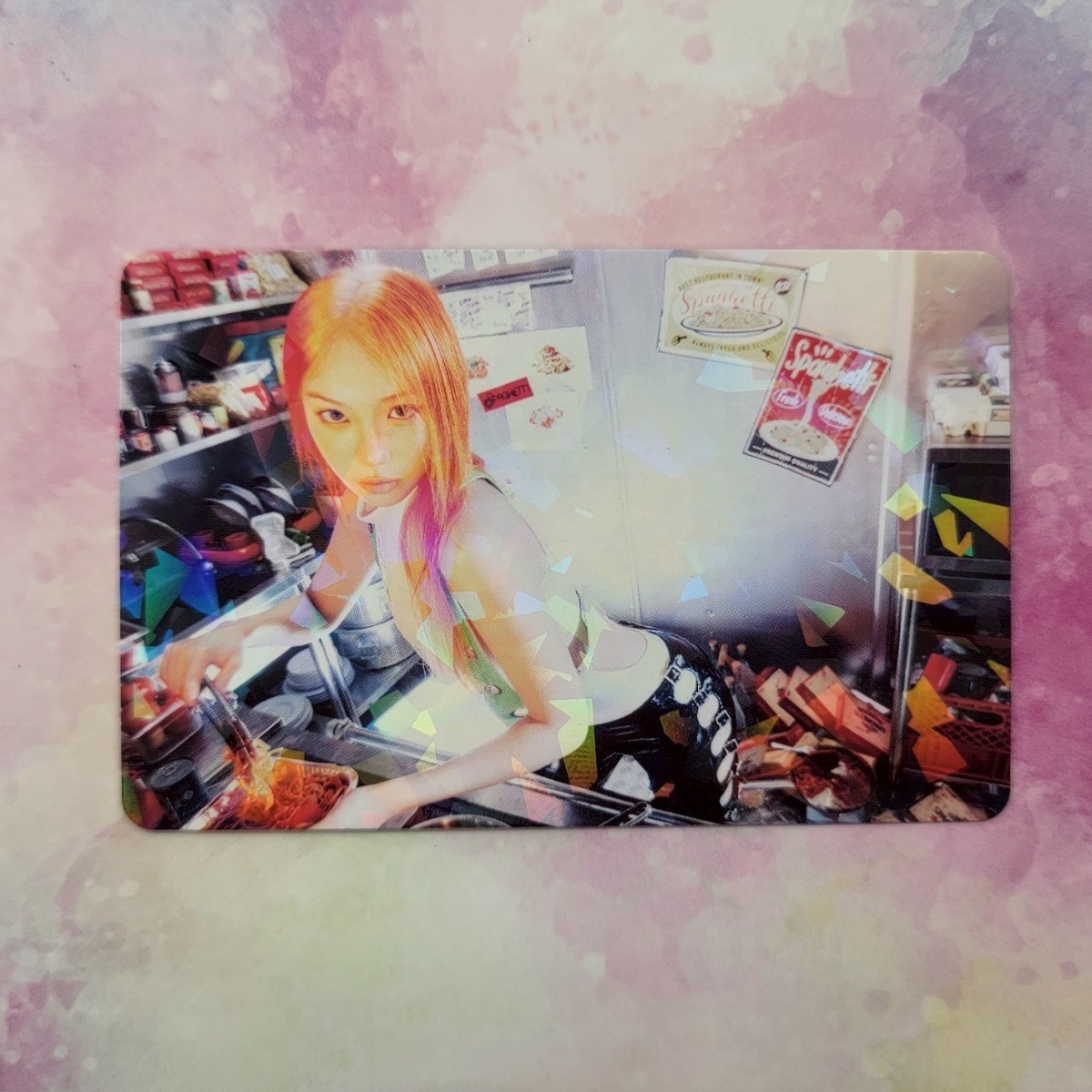 LE SSERAFIM 'SPAGHETTI' 1st Single Official JAPAN POB Photocard PC