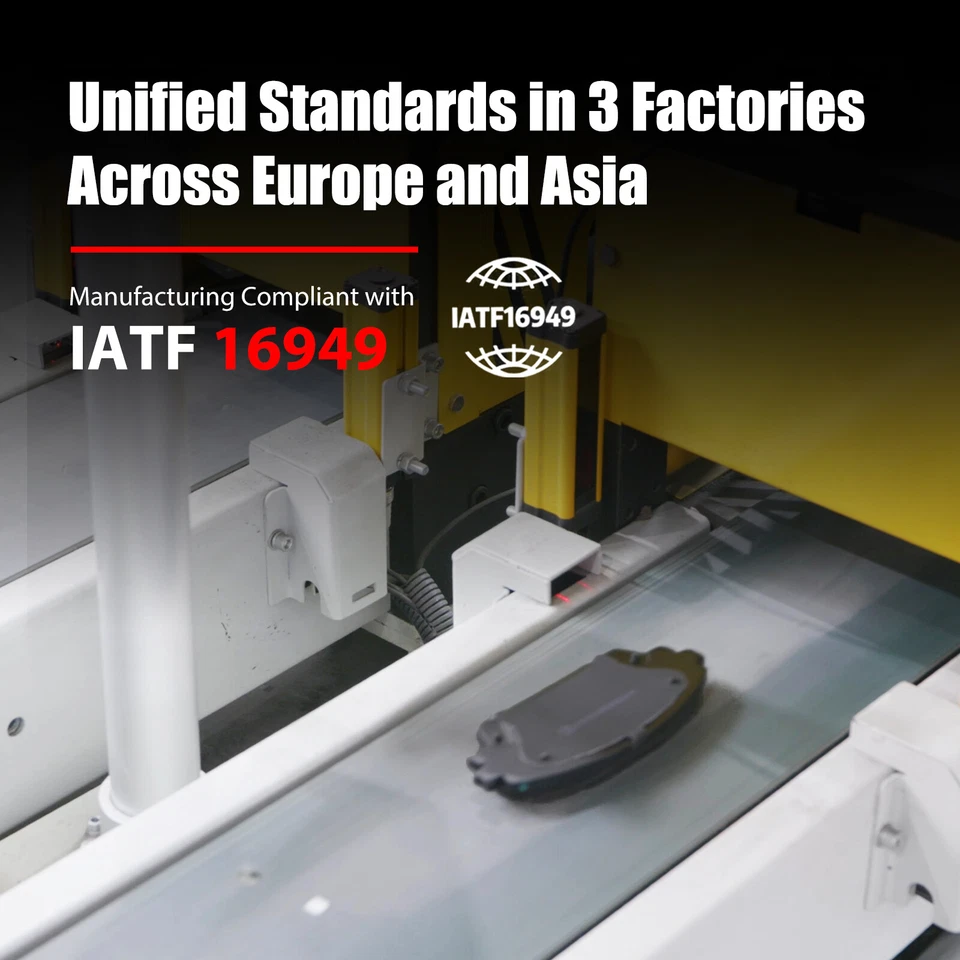 Front Ceramic Brake Pads for Buick LaCrosse 2005 - 2007 | Mobility Ventures MV-1 Foto 3 de 4