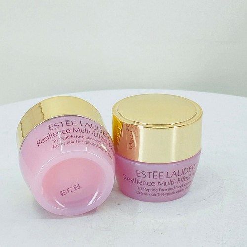 Estee Lauder Resilience Multi-Effect Night Tri-Peptide Face/Neck -0.24oz(lot 2) - Picture 4 of 7