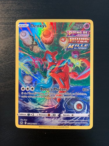 Carte Pokémon : Deoxys GG12/GG70 Zenith Suprême Française NEUF