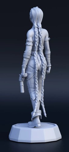 Jinx Arcane, Resin 1:9 Scale, 20 cm, Model Kit Painted 3d Printed Statue Figure - Picture 8 of 8