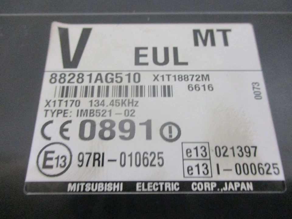 Centralina immobilizzatore adatta per SUBARU LEGACY IV STATION WAGON (BP) 2.0 AWD - Immagine 4 di 4