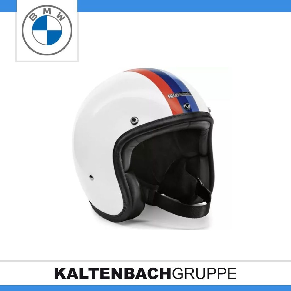 Original BMW Motorcycle Jet Helmet Bowler Tricolor | eBay