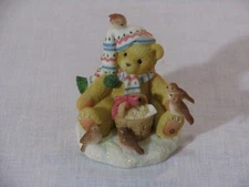 Vtg Cherished Teddies Paul Good Friends Warm Heart Ltd Ed Figurine 4663281, 1998