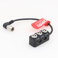 Right angle hirose 4pin to 3X 0B 2pin Power Supply Distributor Box