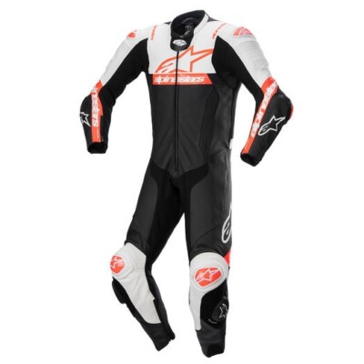 Alpinestars 4014-2351-56 Missile V2 Ward Leather Suits 46 White | eBay