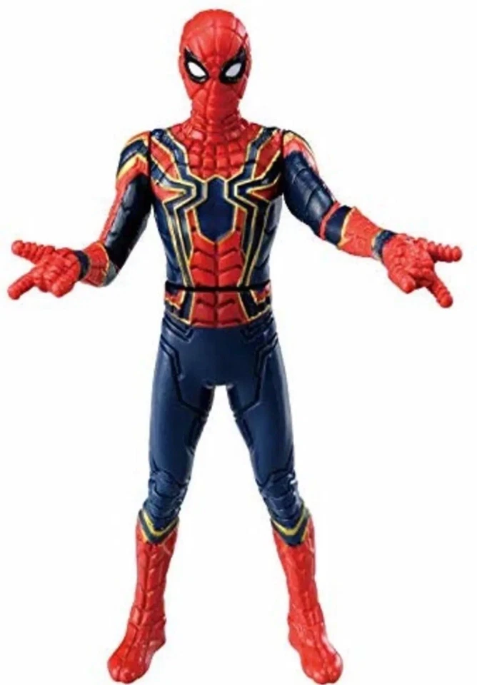 Figura Iron Spider Spiderman Avengers Edición Limitada Metal Marvel Spider Man Foto 3 de 4