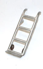 Vintage Wyandotte Pressed Steel Handtruck Dolly Silver 5 3/4" Exc A