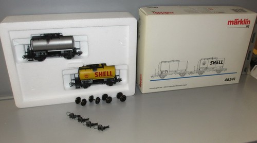 Märklin 48541 Trix Express SNCB Kesselwagen Set, Shell, Petrool, SET | Zustand: Gebraucht