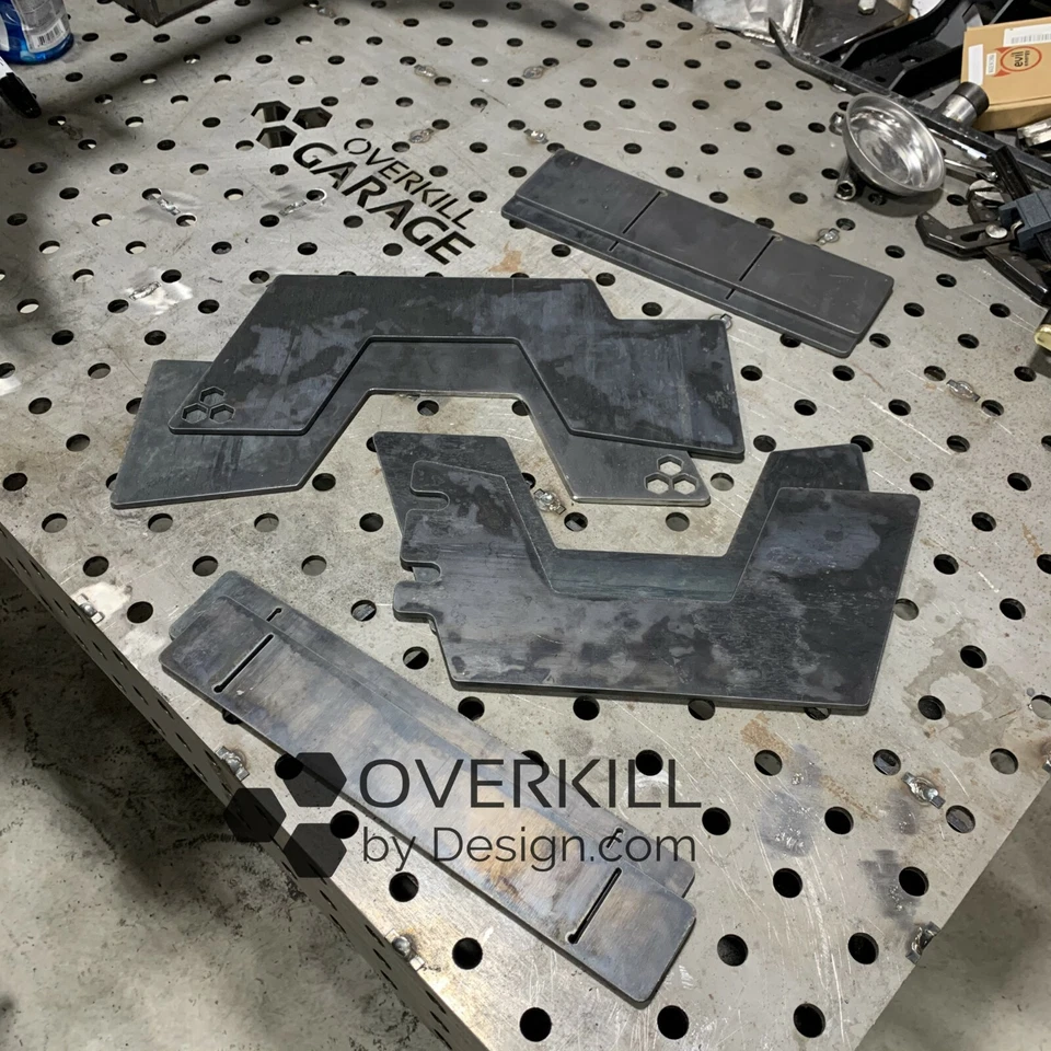 Kit de marco debajo de la cama con muesca C NBS Chevy/GMC Silverado/Sierra 99-06 y 07 clásico Foto 3 de 4