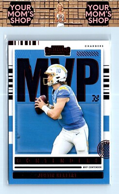 2021 Panini Contenders #MVP-JHE Justin Herbert MVP Contenders