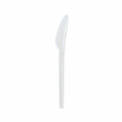 Einwegmesser Biokunststoff CPLA kein Kunststoff kompostierbar 16,5 cm 100 Stück