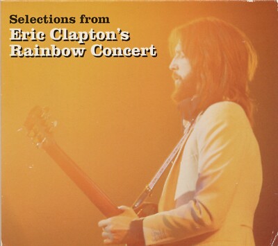 CD - ERIC CLAPTON - SELECTIONS FROM RAINBOW CONCERT - 1995 - USA ...