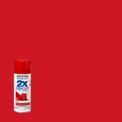 Rustoleum Gloss Apple Red Spray Paint 12 Oz. 2x Ultra Cover