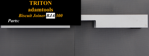 Triton Biscuit Joiner system BJA300's assorted parts: 1 item only (as in photo) - Picture 4 of 6