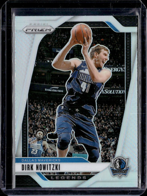 2024-25 Panini Prizm #272 Dirk Nowitzki Silver Prizm Dallas Mavericks (56E)