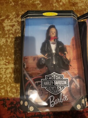Set of 3 Harley Davidson BARBIE & KEN DOLLS Collector Edition-NEW