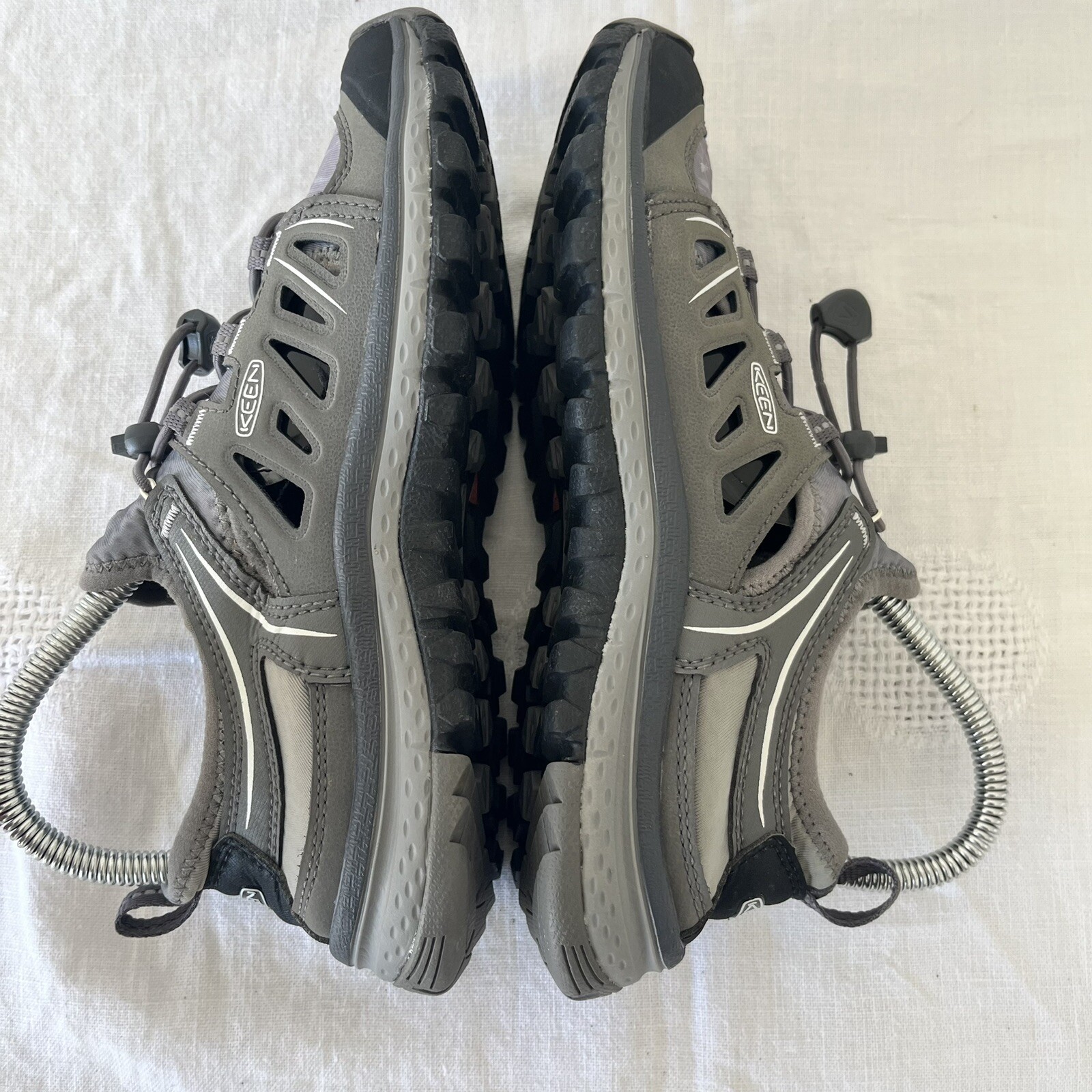 Keen Terradora Ethos sandali da trekking donna grigio pista acquatica taglia 7