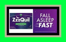 ZzzQuil Nighttime Sleep Aid LiquiCaps 25 mg Diphenhydramine HCl Sleep-Aid