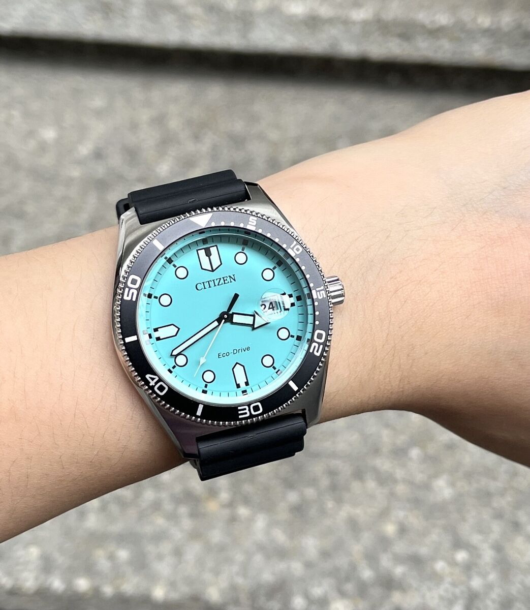 Brand New! Citizen Watch Eco-Drive AW1760-14X Blue Date Dial Brand New! Citizen Watch Eco-Drive AW1760-14X Blue Date Dial