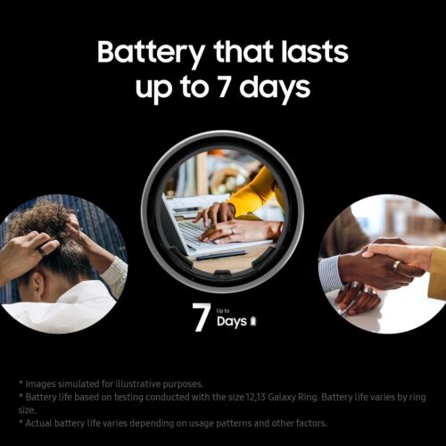 Samsung Galaxy Ring Titanium Smart Health Rings Galaxy AI Sizes 5-15 - Picture 133 of 319