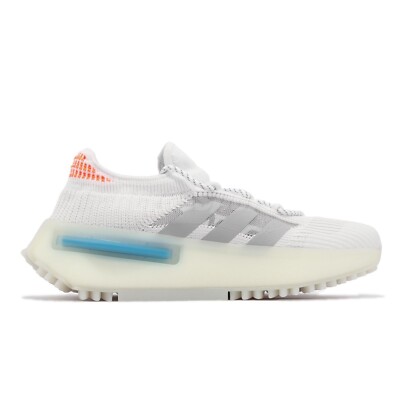 Size 9 - adidas NMD_S1 White Orange Teal for sale online | eBay