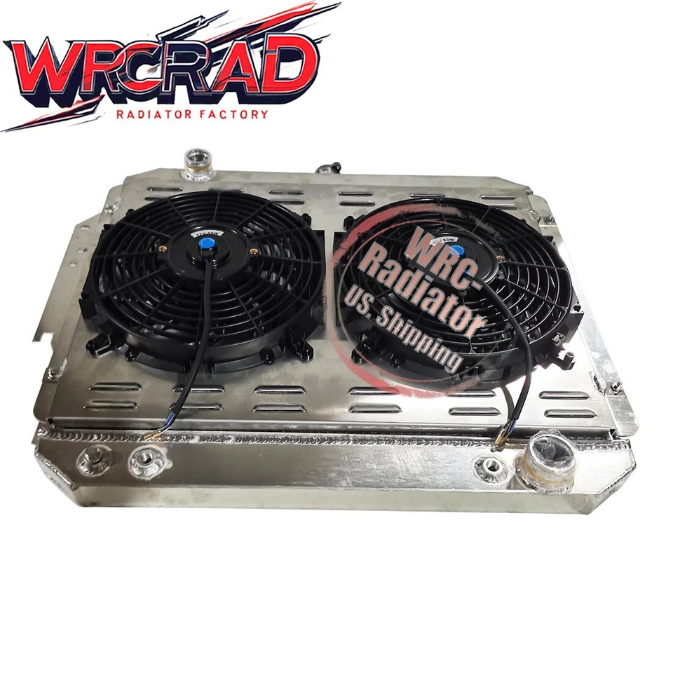 Ventilador de radiador + cubierta para Dodge D/W 100 150 200 250 350 1979-1993 1985 Ramcharger Foto 4 de 4