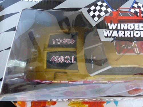 BOBBY ALLISON #22 1969 DODGE CHARGER DAYTONA "AUTOGRAPHED" Winged Warriors - Picture 12 of 15