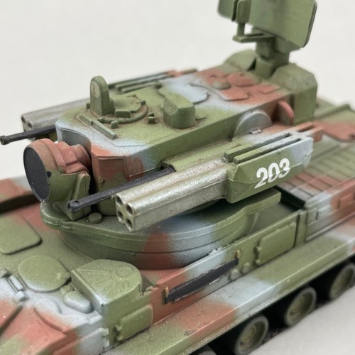 2K22 Tunguska Pro Painted Conversion Diecast Tank Model De Agostini 1/72 Scale - Picture 15 of 16
