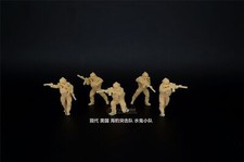 3D Printed 1/72 U.S. Navy SEALs Water Ghost Squad 5 Soldier Unpainted Model