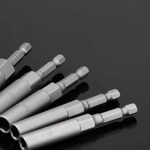Non-Magnetic Hex Socket Wind Batch Sleeve Drill Bits Adapter Deepen Dia 6mm~18mm - Picture 4 of 12