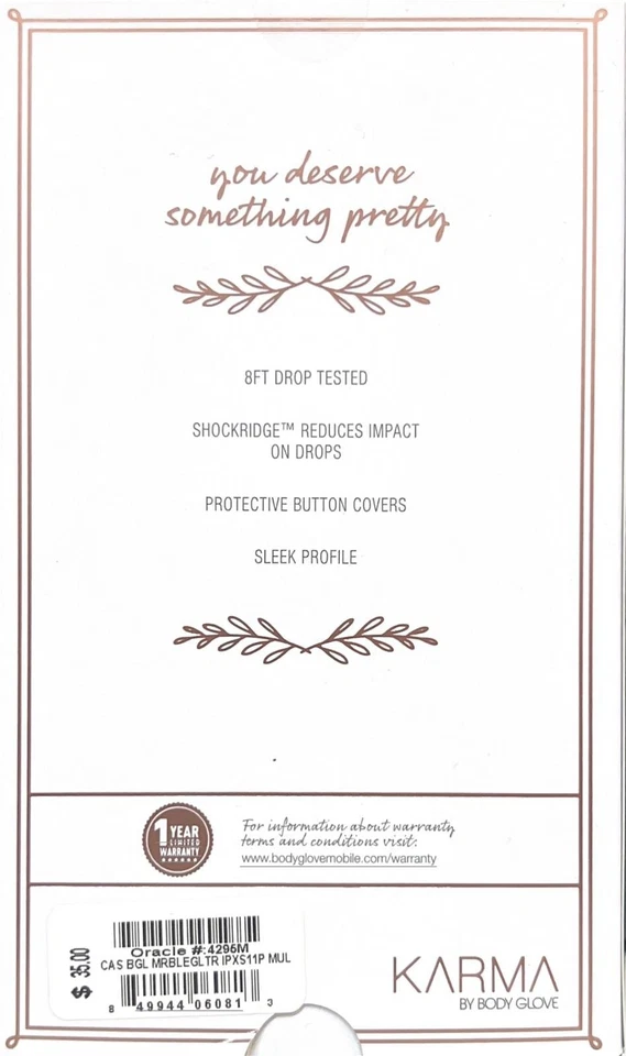 Karma By Body Glove Glitter Case - iPhone 11 Pro / Xs / X - Image 2 of 3