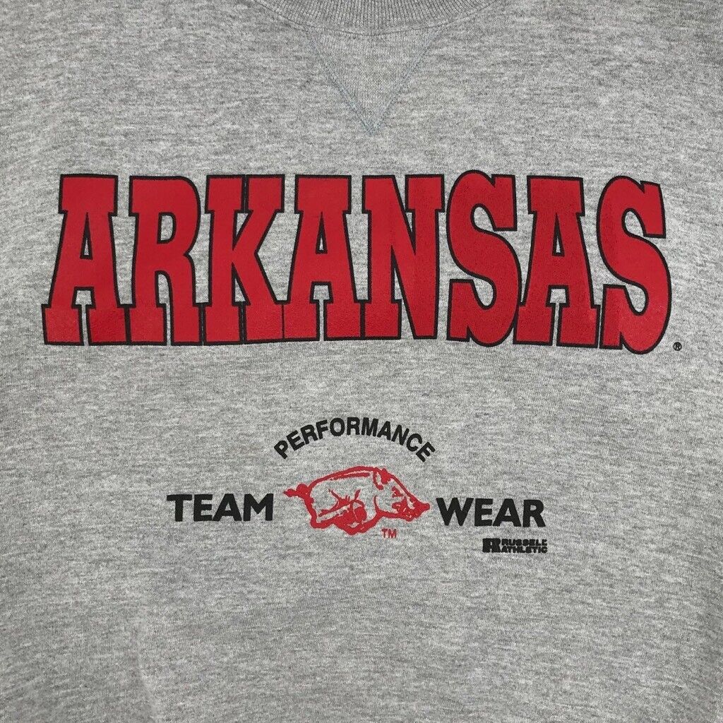 Vintage USA Made Arkansas Razorbacks Russell Athl… - image 2