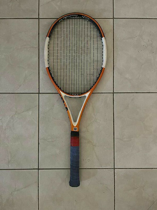 WILSON nCODE nTOUR Midsize 95 sq. in. Tennis Racquet 4 3/8 WILSON nCODE nTOUR Midsize 95 sq. in. Tennis Racquet 4 3/8