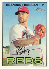 2016 Topps Heritage Brandon Finnegan Cincinnati Reds #603