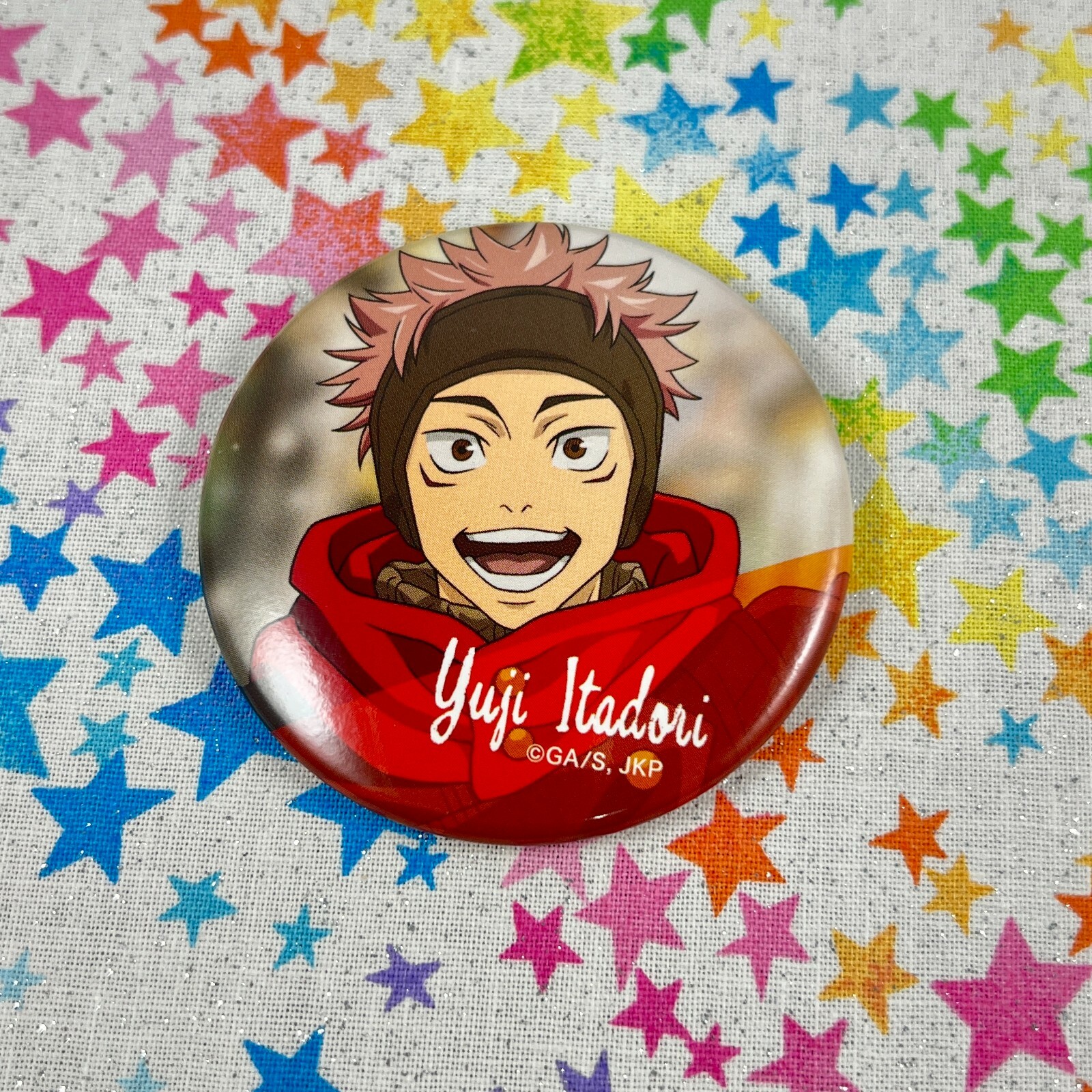 Jujutsu Kaisen Yuji Itadori Chara Can Badge Collection Button Pin Anime Manga Ebay