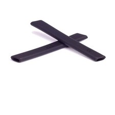 Walleva Black Replacement Sock Kits Earsocks For Oakley Split Jacket Sunglasses