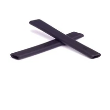 Walleva Black Replacement Sock Kits Earsocks For Oakley Split Jacket Sunglasses