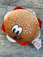 Fiesta Hamburger Stuffed Plush Toy Animal Bur...