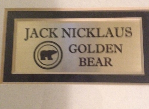 JACK NICKLAUS & JACKIE (JACK JR) FRAMED PHOTO SIGNATURE SERIES FREE SHIPPING - 第 4/9 張圖片