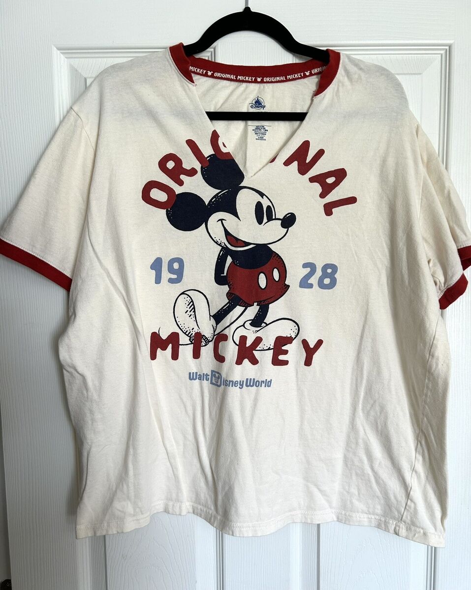 Walt Disney World Vintage Original Mickey 1928 Tee Shirt