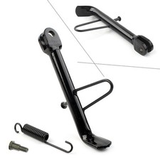 Black 16CM Universal Motorcycle Scooter E-Bike Kickstand Foot Side Stand Support