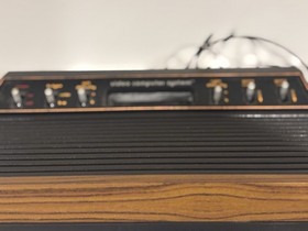 Untested Atari 2600 Woodgrain Console Lot 2 Joystick 2 Paddle Controller 2 Games