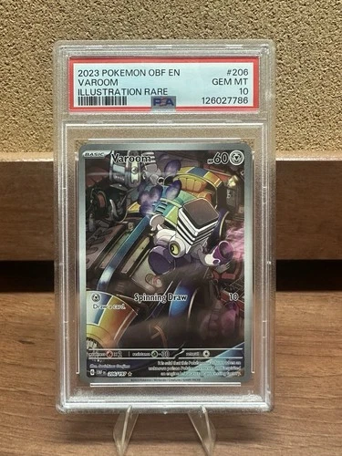 PSA 10 Varoom 206/197 Illustration Rare Obsidian Flames Pokemon Card GEM MINT
