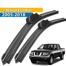 2Pcs Front Windshield Wiper Blades Set For Nissan Frontier 2005-2018 24"18"