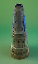 PartyLite Cordouan Hand Painted Porcelain Votive Lighthouse Series 12", 2005.