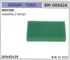 Filtro aria TORO per motore rasaerba 2 tempi 005424