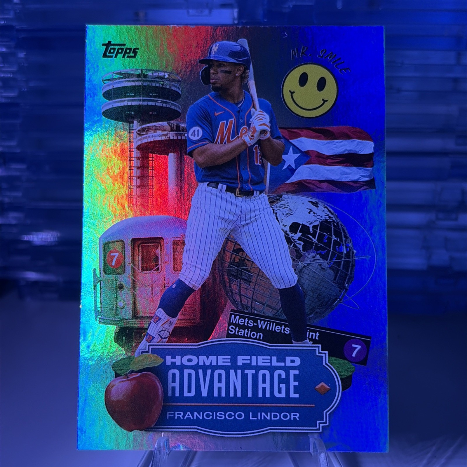 Francisco Lindor #HA-4 Baseball Cards 2023 Topps Home Field Advantage trading card — raw and PSA graded price guide