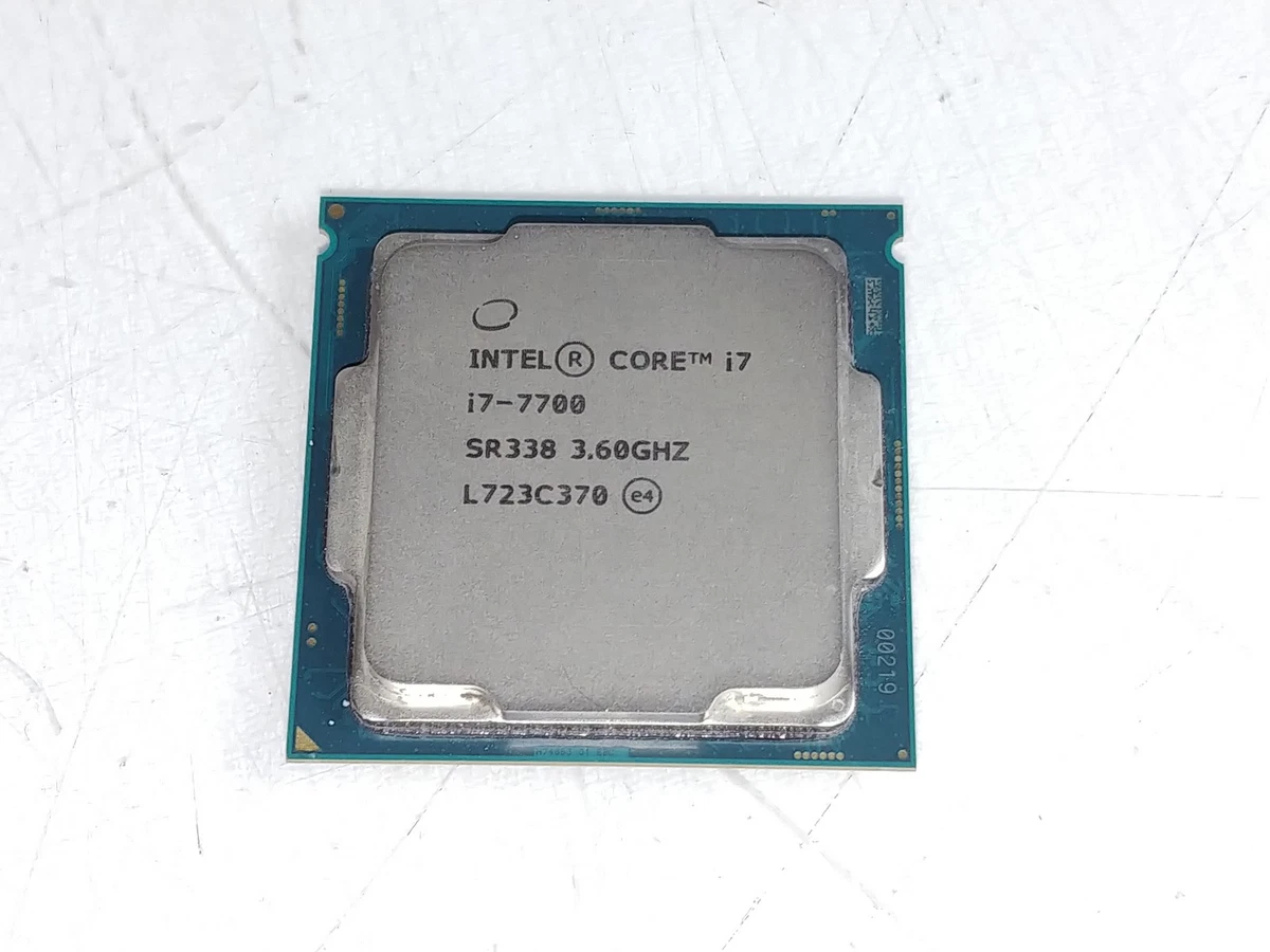 Intel Computer Processors Intel Core i7-7700 Processor Model for
