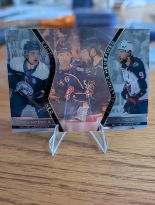 Upper Deck 2025-26 SPx Excellence Redefined Mateychuk Provorov Blue Jackets EX-4
